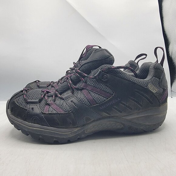 Merrell Siren Sport 2 Womens 6.5 Black Damson Purple Shoes Waterproof J48872 - Picture 12 of 12